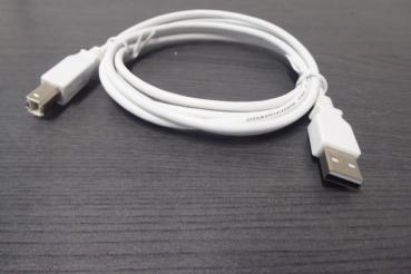 [kabUSB-grau] USB 2.0 Kabel A --> B, beige, 2,0 m