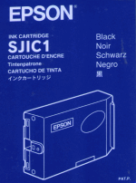 [cartj8000] Original-Tintenpatrone SJIC1 für EPSON TM-J8000, schwarz,